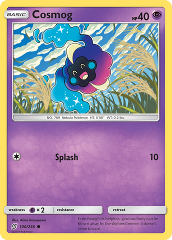 Pokemon | Cosmog (100/236) [Sun & Moon: Unified Minds] | The Nerd Merchant