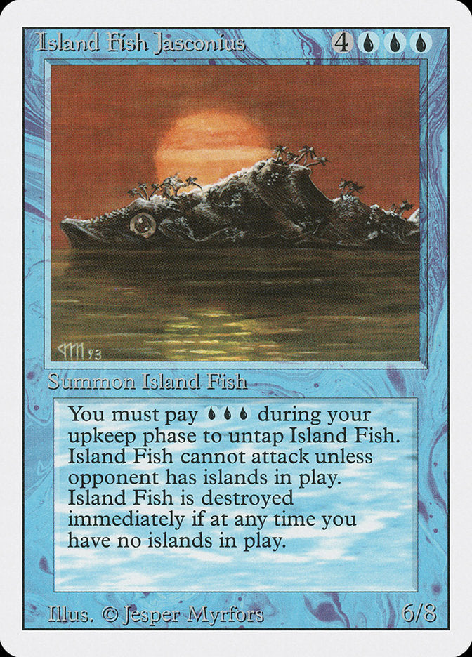 Magic | Island Fish Jasconius [Revised Edition] | The Nerd Merchant