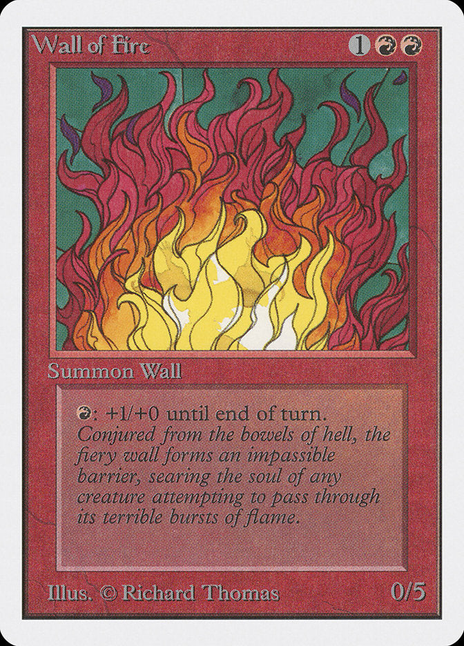 Magic | Wall of Fire [Unlimited Edition] | The Nerd Merchant