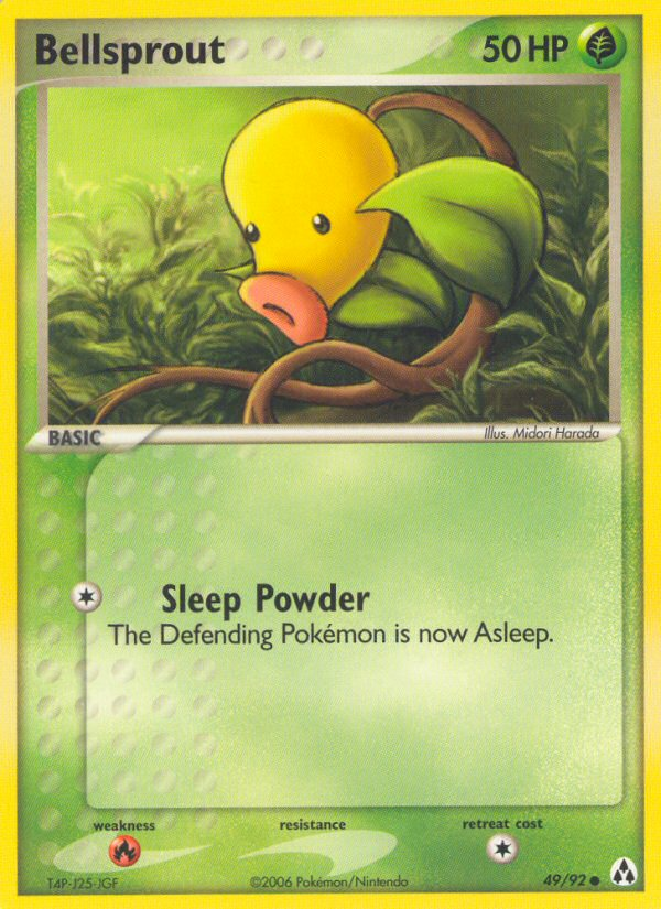 Pokemon | Bellsprout (49/92) [EX: Legend Maker] | The Nerd Merchant