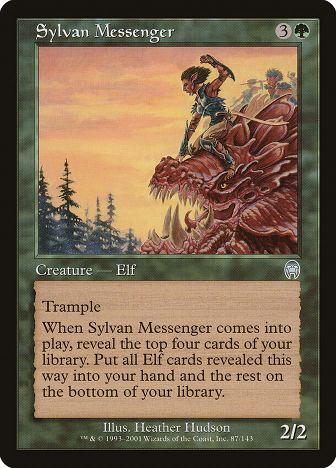 Magic | Sylvan Messenger [Apocalypse] | The Nerd Merchant