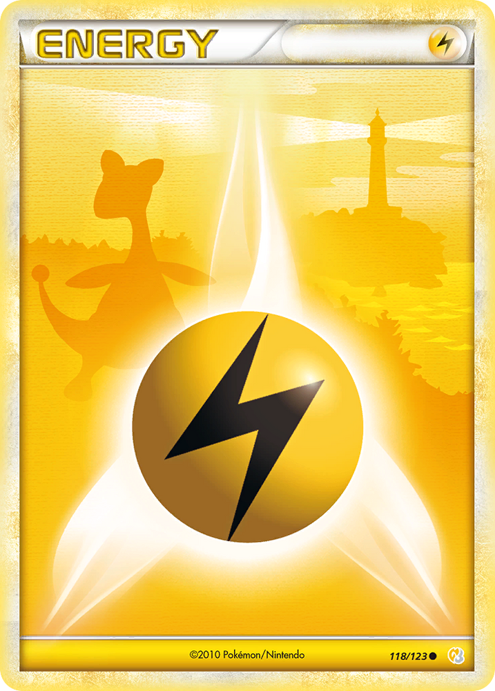 Pokemon | Lightning Energy (118/123) [HeartGold & SoulSilver: Base Set] | The Nerd Merchant