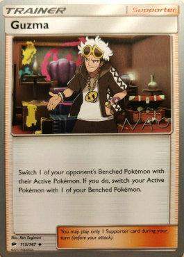 Pokemon | Guzma (115/147) (Buzzroc - Naohito Inoue) [World Championships 2018] | The Nerd Merchant