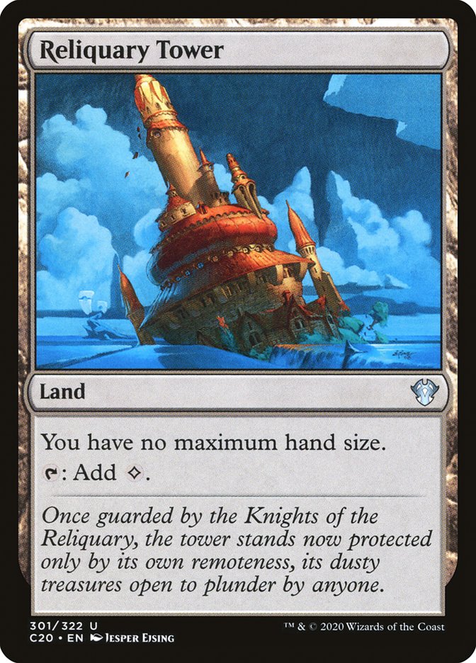 Magic | Reliquary Tower [Commander 2020] | The Nerd Merchant