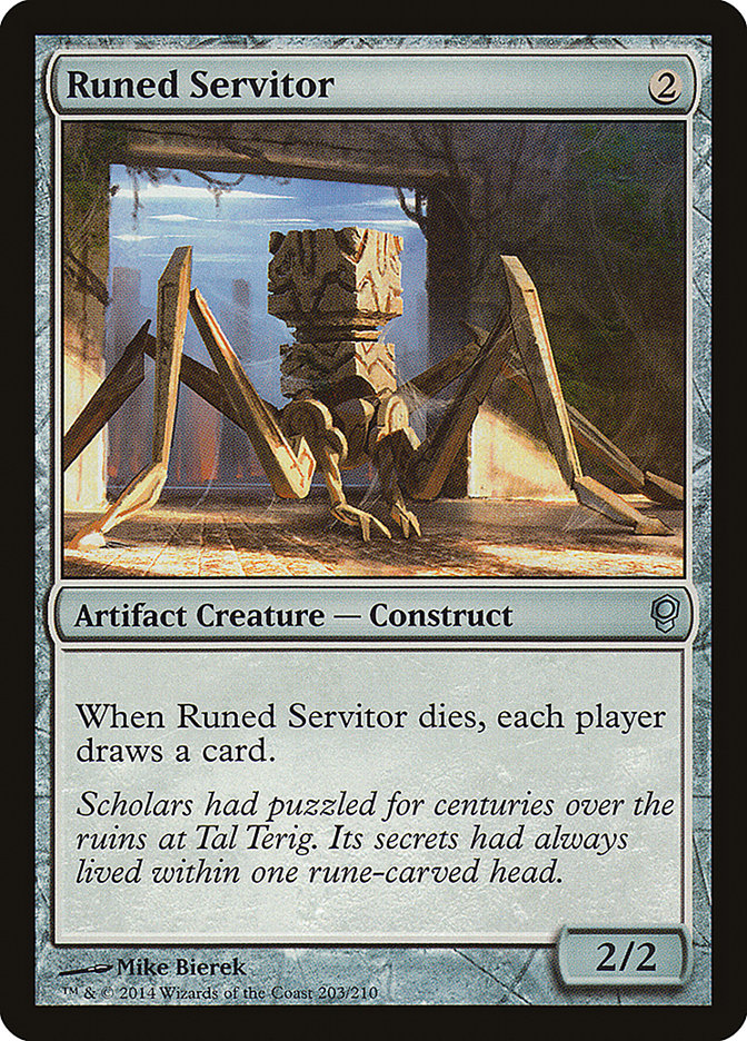 Magic | Runed Servitor [Conspiracy] | The Nerd Merchant
