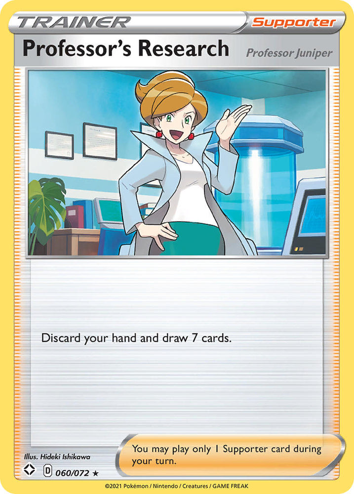 Pokemon | Professor's Research (060/072) [Sword & Shield: Shining Fates] | The Nerd Merchant