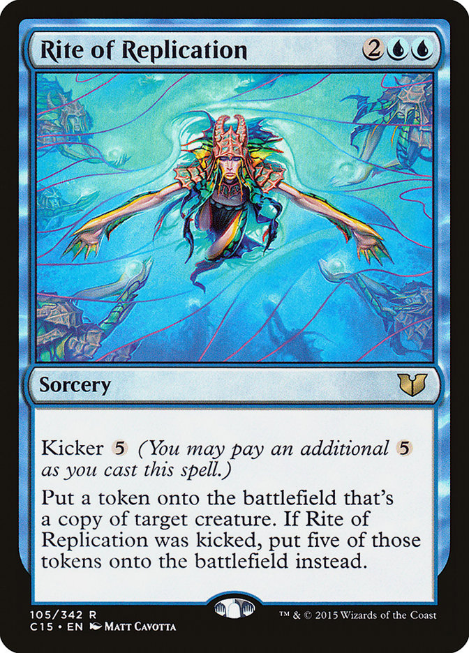 Magic | Rite of Replication [Commander 2015] | The Nerd Merchant