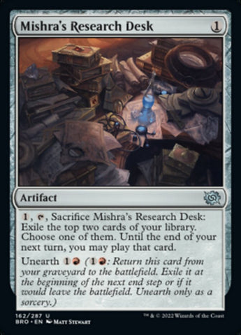 Magic | Mishra's Research Desk [The Brothers' War] | The Nerd Merchant
