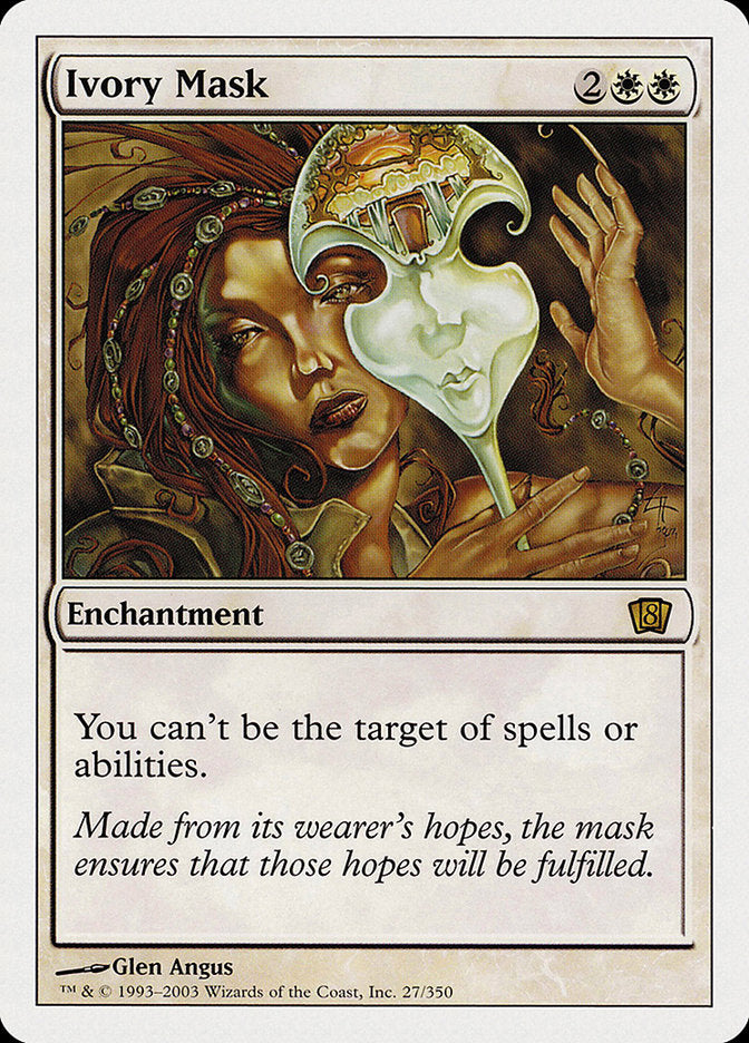 Magic | Ivory Mask [Eighth Edition] | The Nerd Merchant