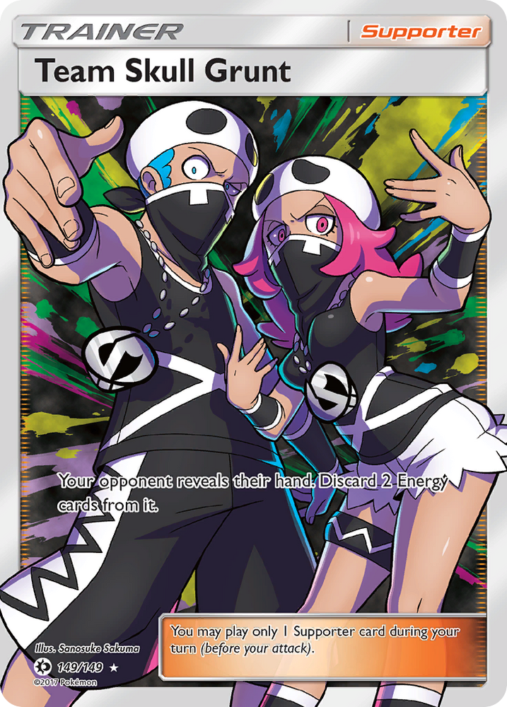 Pokemon | Team Skull Grunt (149/149) [Sun & Moon: Base Set] | The Nerd Merchant