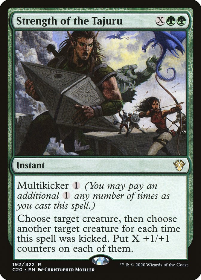 Magic | Strength of the Tajuru [Commander 2020] | The Nerd Merchant