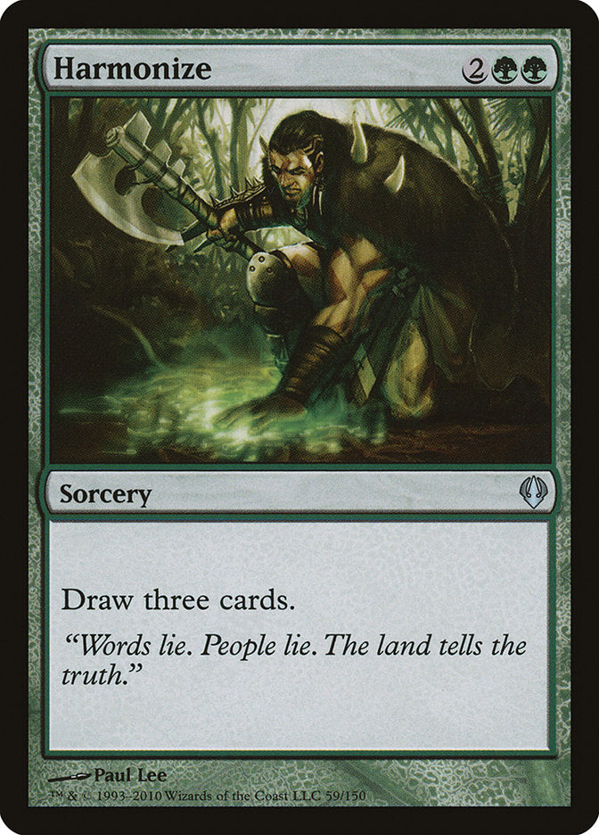 Magic | Harmonize [Archenemy] | The Nerd Merchant