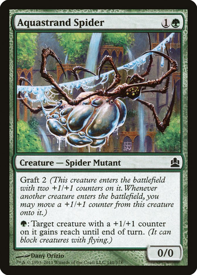 Magic | Aquastrand Spider [Commander 2011] | The Nerd Merchant