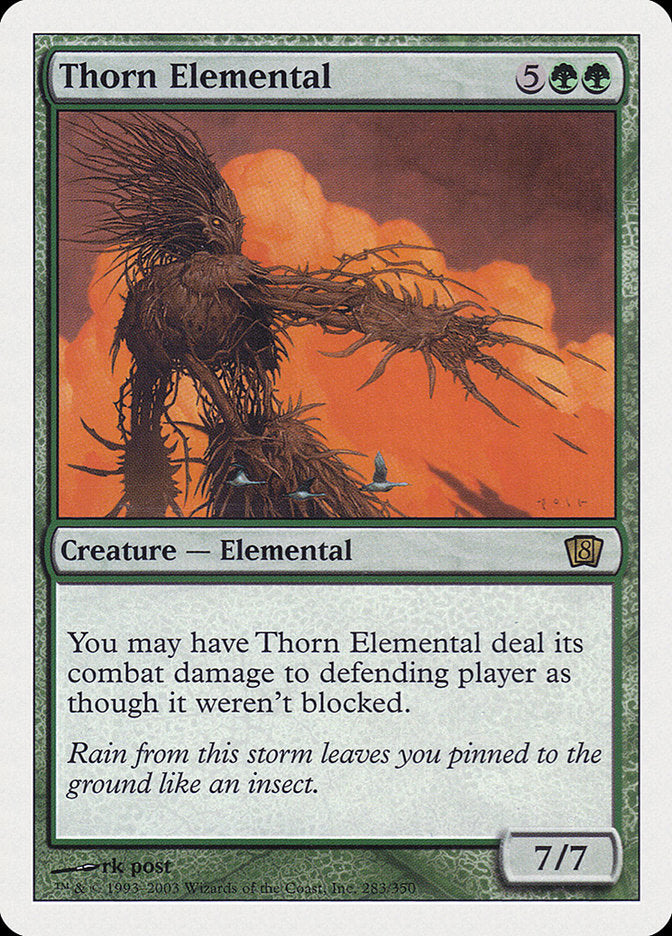 Magic | Thorn Elemental [Eighth Edition] | The Nerd Merchant