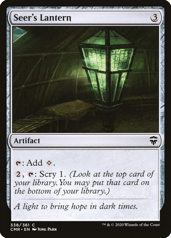 Magic | Seer's Lantern [Commander Legends] | The Nerd Merchant