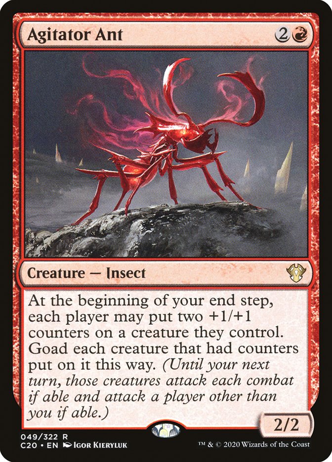 Magic | Agitator Ant [Commander 2020] | The Nerd Merchant