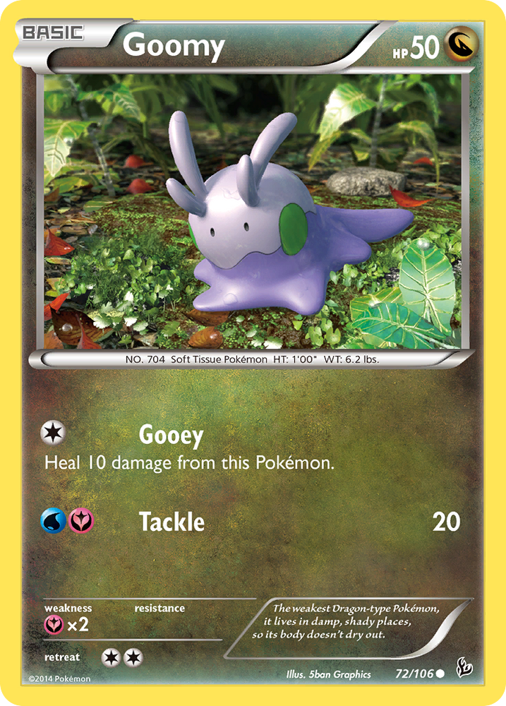 Pokemon | Goomy (72/106) [XY: Flashfire] | The Nerd Merchant