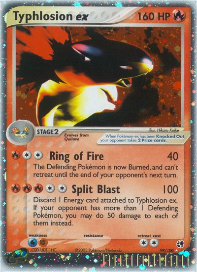Pokemon | Typhlosion ex (99/100) [EX: Sandstorm] | The Nerd Merchant