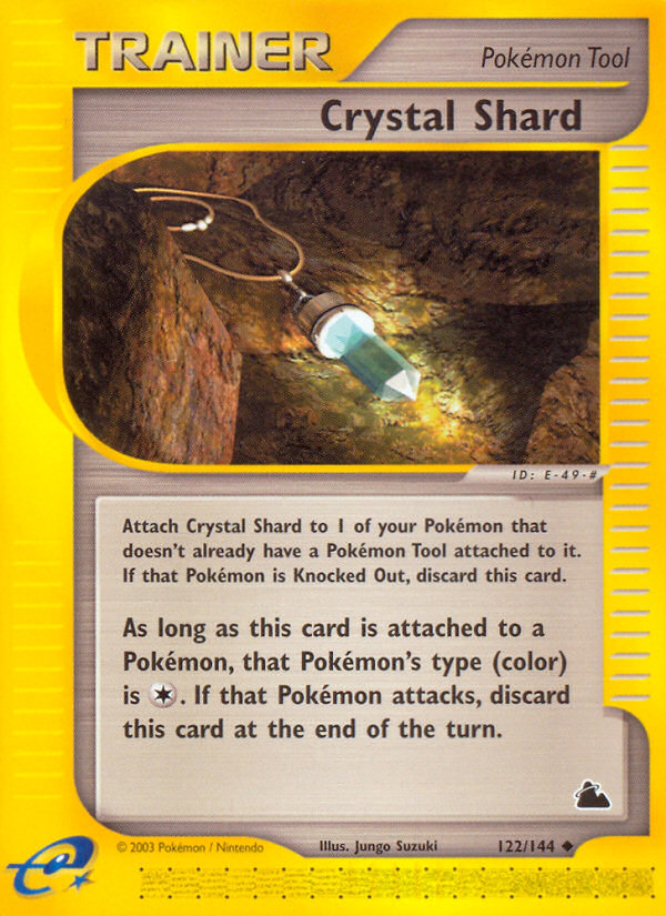 Pokemon | Crystal Shard (122/144) [Skyridge] | The Nerd Merchant