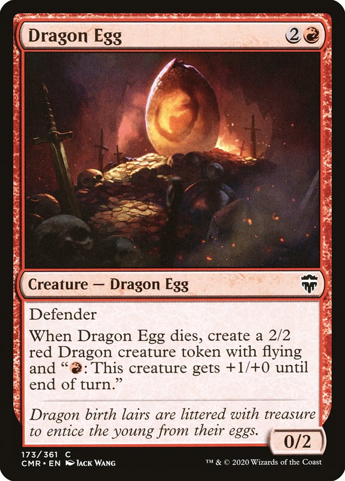 Magic | Dragon Egg [Commander Legends] | The Nerd Merchant