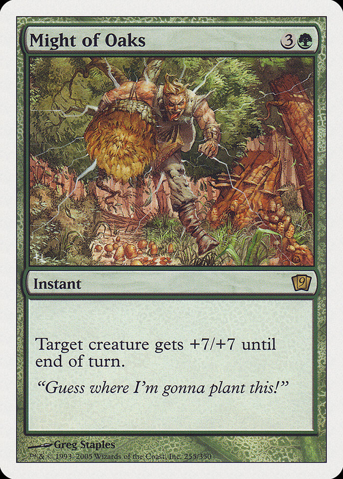Magic | Might of Oaks [Ninth Edition] | The Nerd Merchant