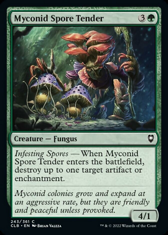 Magic | Myconid Spore Tender [Commander Legends: Battle for Baldur's Gate] | The Nerd Merchant