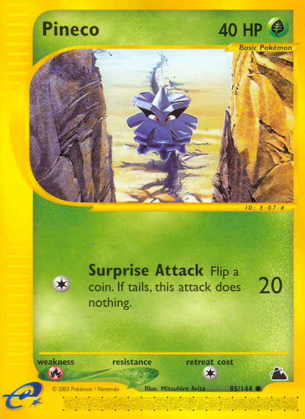 Pokemon | Pineco (85/144) [Skyridge] | The Nerd Merchant