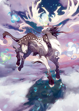 Magic | Hinata, Dawn-Crowned Art Card [Kamigawa: Neon Dynasty Art Series] | The Nerd Merchant