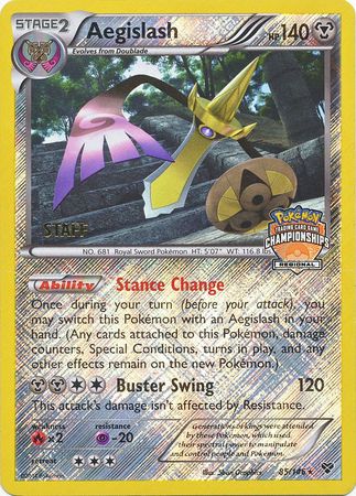 Pokemon | Aegislash (85/146) (Regional Championship Promo Staff) [XY: Base Set] | The Nerd Merchant