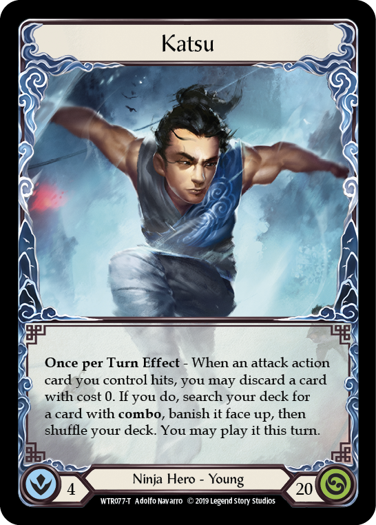 Flesh and Blood TCG | Katsu // Harmonized Kodachi [WTR077-T // WTR078-T] (Welcome to Rathe)  Alpha Print Normal | The Nerd Merchant