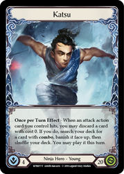 Flesh and Blood TCG | Katsu // Harmonized Kodachi [WTR077-T // WTR078-T] (Welcome to Rathe)  Alpha Print Normal | The Nerd Merchant