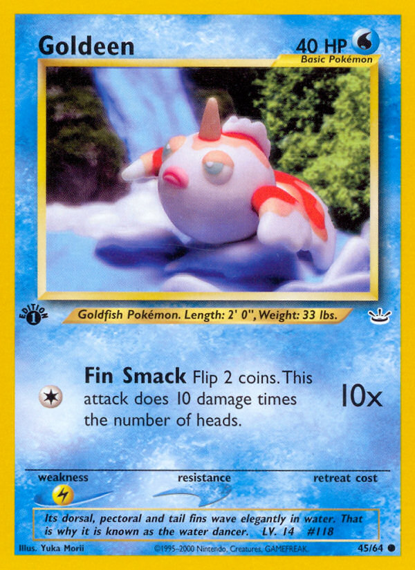 Pokemon | Goldeen (45/64) [Neo Revelation 1st Edition] | The Nerd Merchant