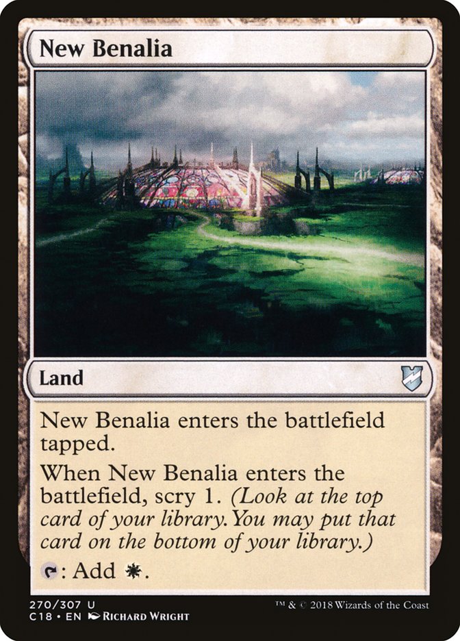 Magic | New Benalia [Commander 2018] | The Nerd Merchant