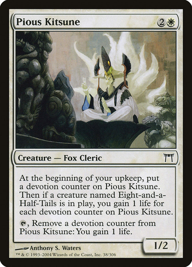Magic | Pious Kitsune [Champions of Kamigawa] | The Nerd Merchant