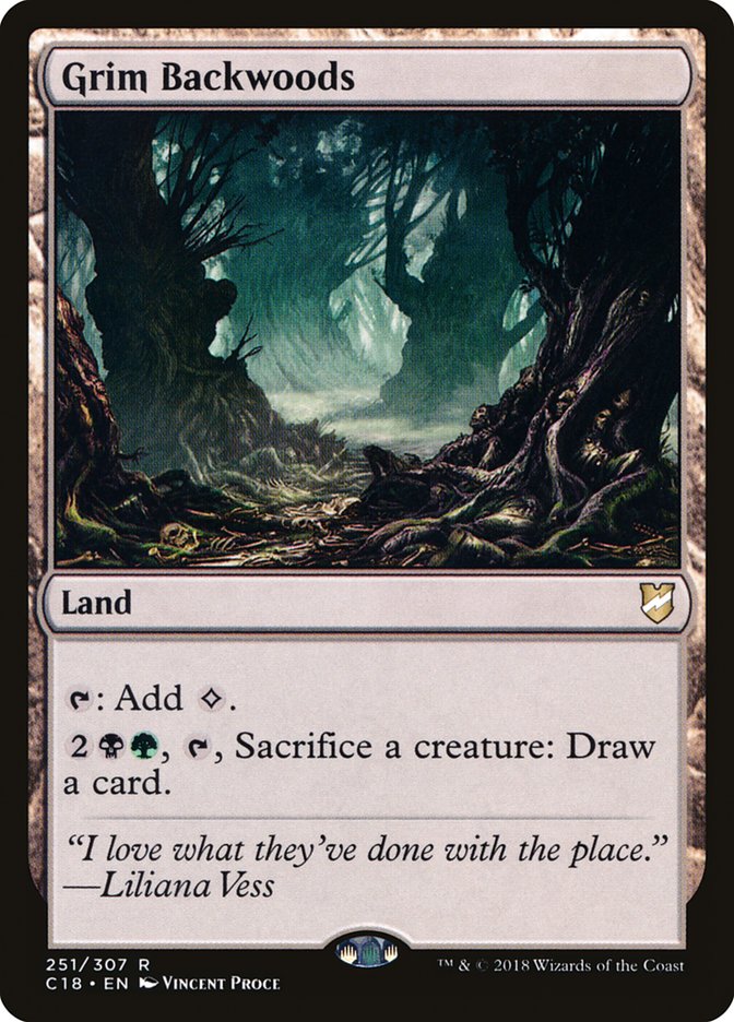 Magic | Grim Backwoods [Commander 2018] | The Nerd Merchant