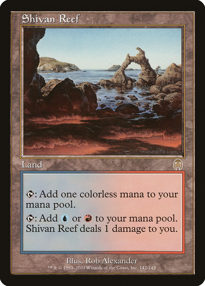 Magic | Shivan Reef [Apocalypse] | The Nerd Merchant