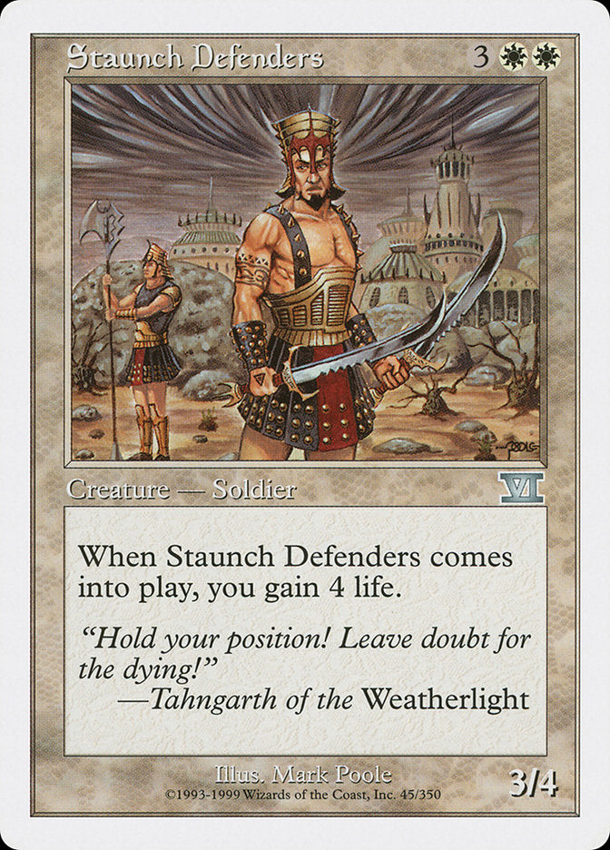 Magic | Staunch Defenders [Classic Sixth Edition] | The Nerd Merchant