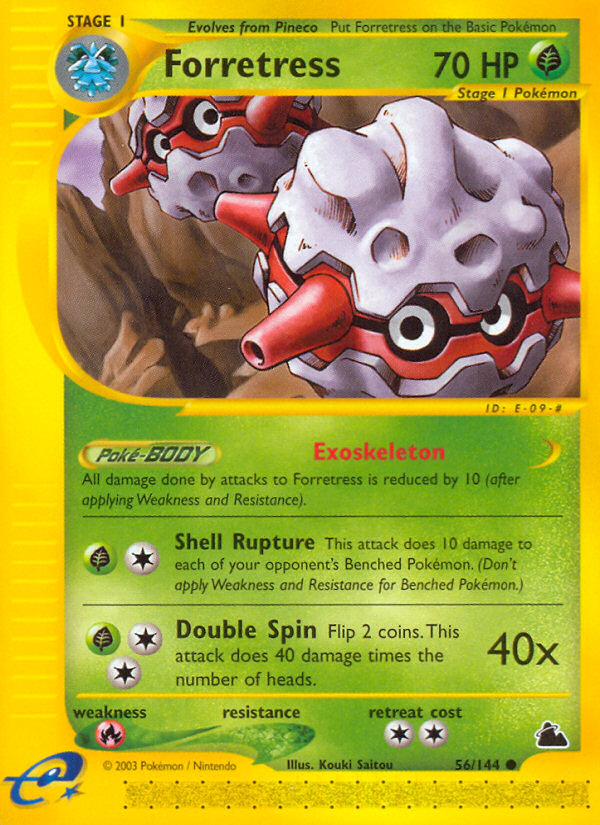 Pokemon | Forretress (56/144) [Skyridge] | The Nerd Merchant