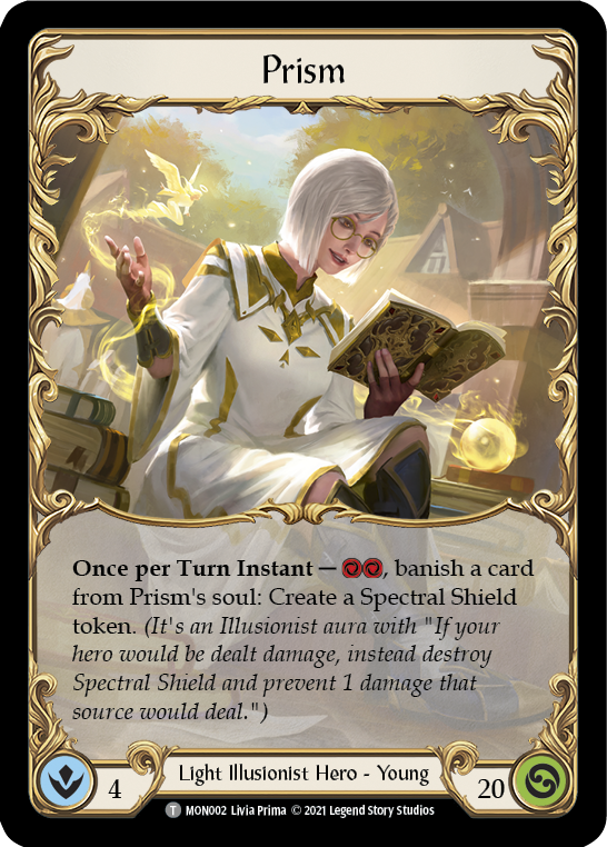 Flesh and Blood TCG | Prism // Prism, Sculptor of Arc Light [MON002 // MON001] (Monarch)  1st Edition Normal | The Nerd Merchant