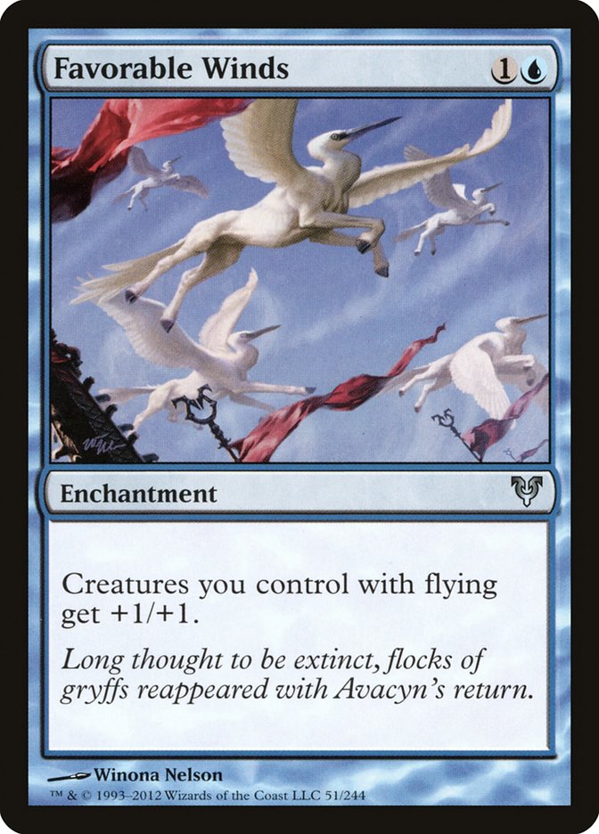 Magic | Favorable Winds [Avacyn Restored] | The Nerd Merchant