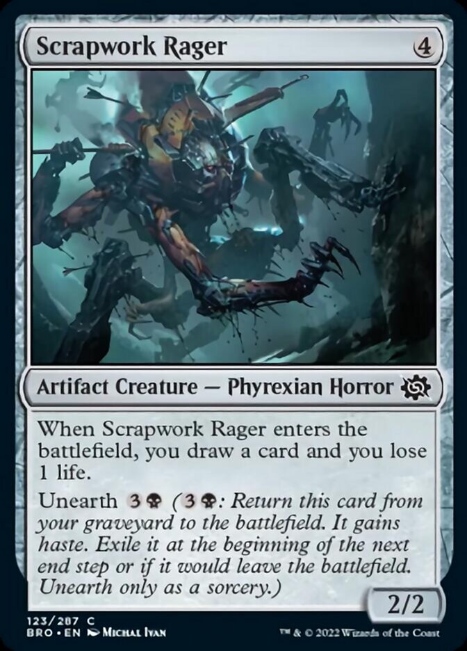 Magic | Scrapwork Rager [The Brothers' War] | The Nerd Merchant