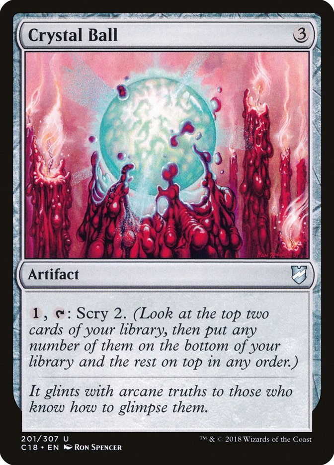 Magic | Crystal Ball [Commander 2018] | The Nerd Merchant