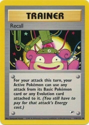 Pokemon | Recall (116/132) [Gym Heroes Unlimited] | The Nerd Merchant