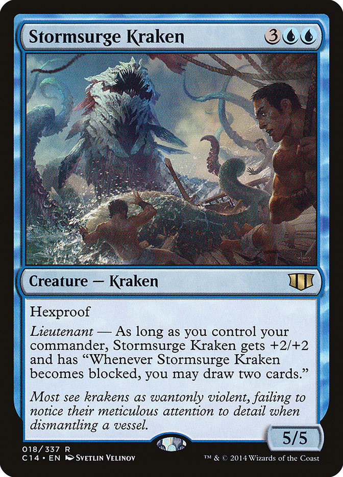 Magic | Stormsurge Kraken [Commander 2014] | The Nerd Merchant