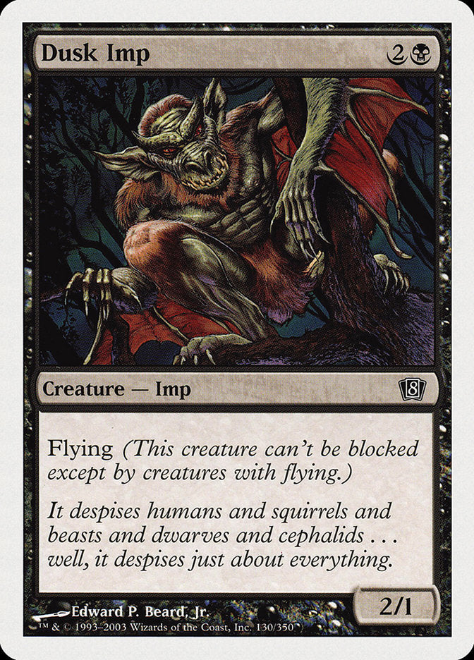 Magic | Dusk Imp [Eighth Edition] | The Nerd Merchant
