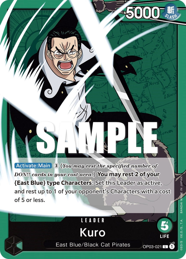One Piece | Kuro [Pillars of Strength] | The Nerd Merchant