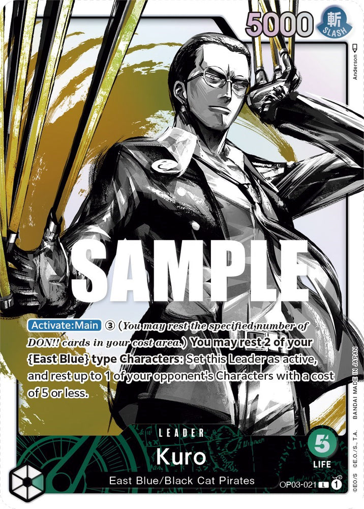 One Piece | Kuro (Alternate Art) [Pillars of Strength] | The Nerd Merchant
