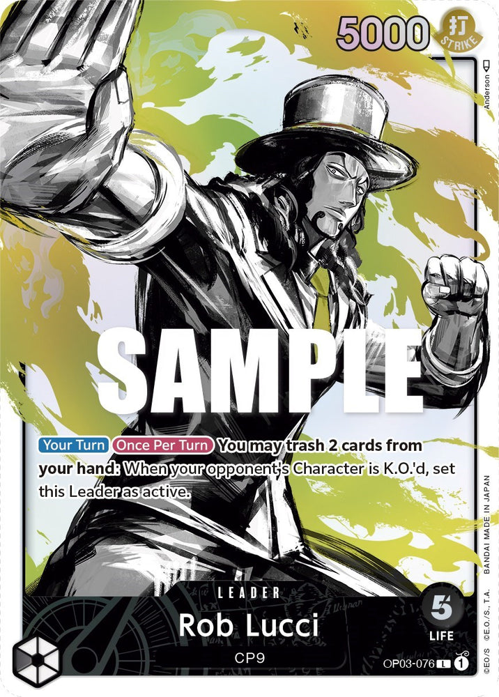 One Piece | Rob Lucci (Alternate Art) [Pillars of Strength] | The Nerd Merchant