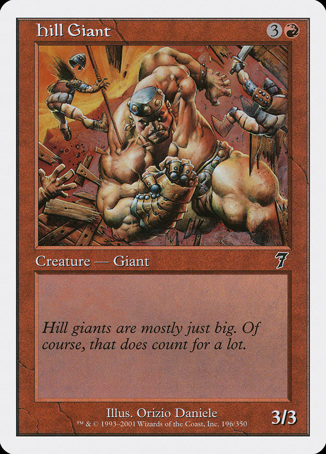 Magic | Hill Giant [Seventh Edition] | The Nerd Merchant