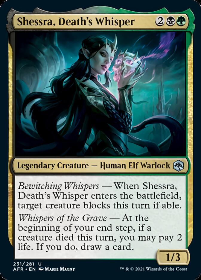Magic | Shessra, Death's Whisper [Dungeons & Dragons: Adventures in the Forgotten Realms] | The Nerd Merchant